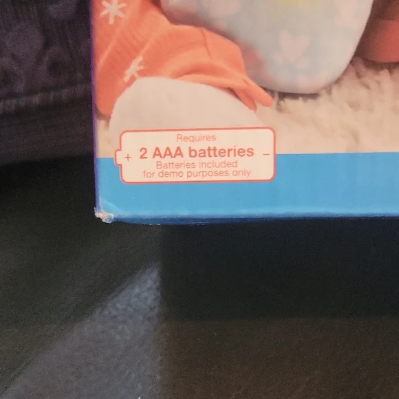 Sleepy Sounds Baby Bear - Cream and Purple - Picture 7 of 9